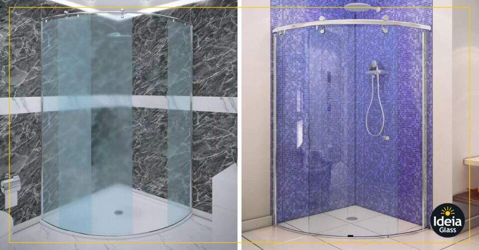 Incorporando um Box de Banheiro Curvo no Design do Banheiro: Curvas Atraentes