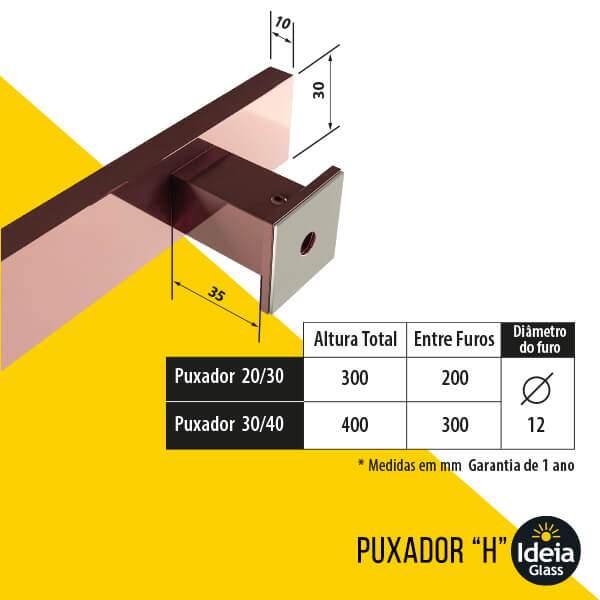 Puxador H